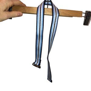 polo ralph lauren blues striped silver d ring young boys cotton belt 23"…